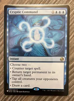 MTG Magic the Gathering Cryptic Command (IMA-48/3034) The List LP - Image 1