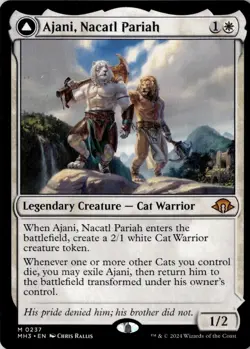 Ajani, Nacatl Pariah Modern Horizons 3 Regular NM M 0237 - Image 1