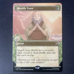 Worldly Tutor MINT Showcase 314 Avatar Eternal TLE MTG Regular Rare Unplayed NM - Image 1