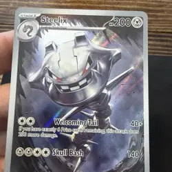Pokemon TCG Steelix 150/132 Illustration Rare Mega Evolutions - Image 4