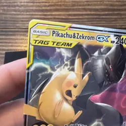 Pokemon Pikachu & Zekrom GX TAG TEAM Card 33/181 Team Up English - Image 3