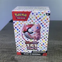 Pokemon Scarlet & Violet 151 Booster Box English 2023 Mew Bulbasaur Charmander - Image 1