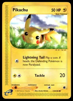 Pokemon TCG Base Expansion Pack #016/128 Pikachu NM - Image 1