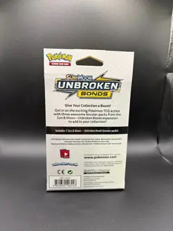 Pokemon TCG - Sun & Moon Unbroken Bonds 3-Pack Hanger Box NEW/SEALED - Image 3