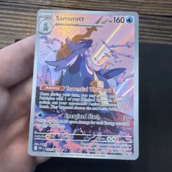 Pokemon TCG Samurott Illustration Rare White Flare 107/086 English NM - Image 1