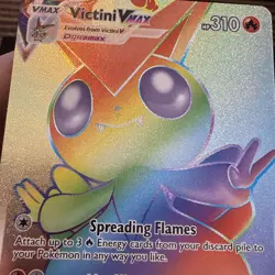 Pokemon Victini VMAX (Secret) Secret Rare SWSH05: Battle Styles #165/163 NM - Image 4