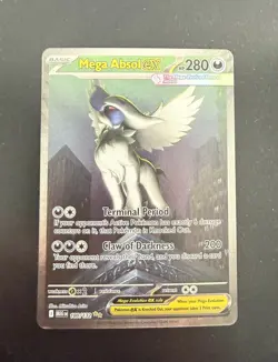 Pokemon TCG Mega Evolution Mega Absol EX SIR 180/132 - ENGLISH NM PACK FRESH - Image 3