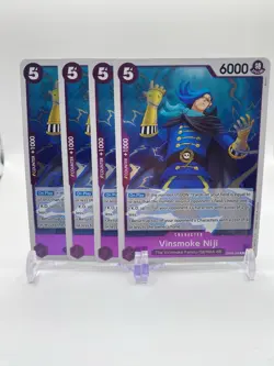 Vinsmoke Niji Playset - OP06-065 x4 - Wings of the Captain - One Piece TCG - Image 1
