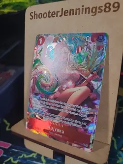 Kujyaku OP11-004 Super Rare Alternate Art A Fist Of Divine Speed One Piece CCG - Image 2