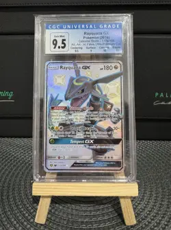 CGC 9.5 Rayquaza GX 177a/168 - Hidden Fates Promo Pokemon TCG 2019 - GEM MINT - Image 1