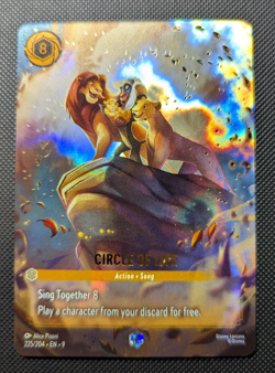 Disney Lorcana Circle Of Life Enchanted Set 9 - 225/204 - Image 2