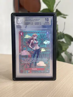 BGS 10 Nami Alt Art SP OP01-016 Awakening of The New Era One Piece TCG ENG Ver. - Image 1