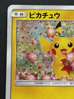 Pokemon card Pikachu 224/SM-P Promo 2018 Pokemon TCG Japanese Holo Rare Nintendo - Image 2