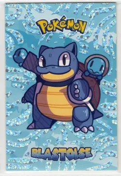 Pokemon - Electric Pikachu - Card Database- BLASTOISE - SILVER FOIL RARE - Image 1