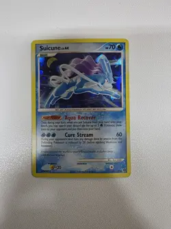 Suicune Holo Rare 19/132 Secret Wonders Pokemon Card 2007 NM - Image 2