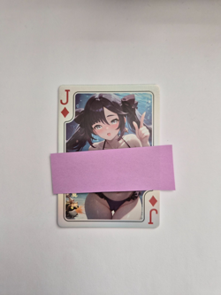 2025 Goddess Story Waifu Bikini Card - Poker Jack of Diamonds - Mona - Image 2