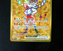 Pokemon Card TCG - Cinderace EX SVP163 - Full Art - Black Star Promo - NM ⭐ - Image 3