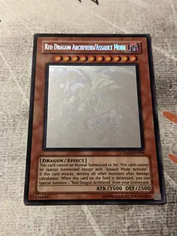 YUGIOH Red Dragon Archfiend/Assault Mode Ghost Rare UNL Edition CRMS-EN004 NM 💎 - Image 1