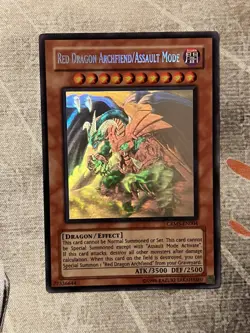 YUGIOH Red Dragon Archfiend/Assault Mode Ghost Rare UNL Edition CRMS-EN004 NM 💎 - Image 4