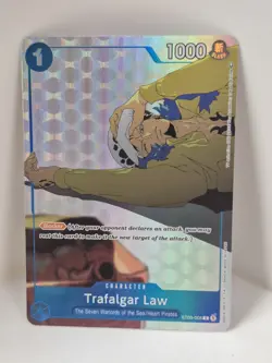 Trafalgar Law Gift Collection 2023 ST03-008 Alt Art Holo Foil Rare One Piece - Image 1