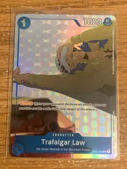 Trafalgar Law Gift Collection 2023 ST03-008 Alt Art Holo Foil Rare One Piece - Image 1