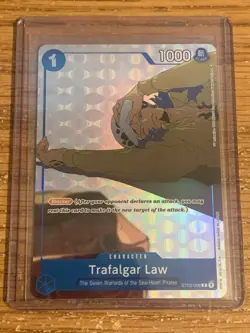 Trafalgar Law Gift Collection 2023 ST03-008 Alt Art Holo Foil Rare One Piece - Image 3