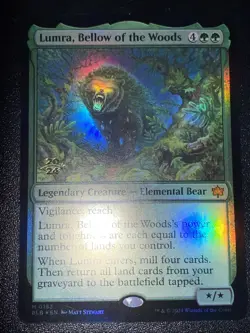 Lumra, Bellow of the Woods Bloomburrow Foil - Image 1