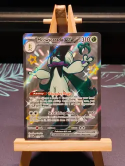 Meowscarada ex - Pokemon TCG Black Star Promo Paldean Fates - SVP 078 NM EN - Image 1