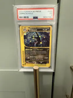 2003 Umbreon H30/H32 Skyridge Holo - Pokemon TCG English PSA 5 *NEW CERT* - Image 3