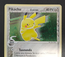 Pokemon PIKACHU Specie Delta - Set EX Leggenda di Mew - ITA HOLO *NM* - 93/92 - Image 2