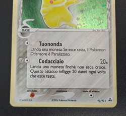 Pokemon PIKACHU Specie Delta - Set EX Leggenda di Mew - ITA HOLO *NM* - 93/92 - Image 3