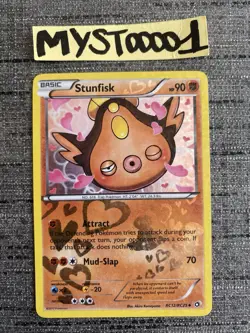 Carte Pokemon Stunfisk RC12/RC25 Legendary Treasure Anglaise Occasion - Image 1