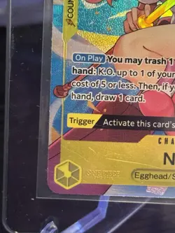 Nami OP08-106 SR Alt Art Two Legends OP-08 ONE PIECE English - Image 4