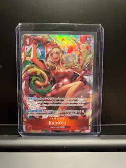 Namco Kujyaku OP11-004 Super Rare Alternate Art Foil One Piece CCG Card - Image 1