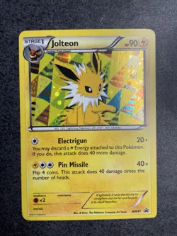 Pokemon TCG Black and White Promos #BW91 Jolteon Holo LP - Image 1