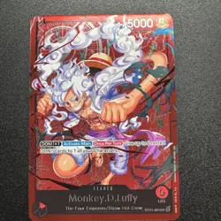 Monkey.D.Luffy - ST21-001 (Luffy Deck) ST21-001 Learn Together Deck Set Foil - Image 1
