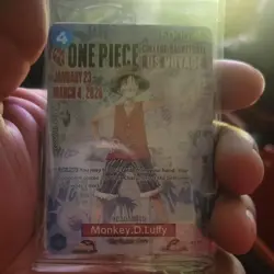 One Piece Monkey D. Luffy US Voyage College Basketball Promo Card | LIMITED - Image 3