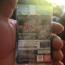 One Piece Monkey D. Luffy US Voyage College Basketball Promo Card | LIMITED - Image 2
