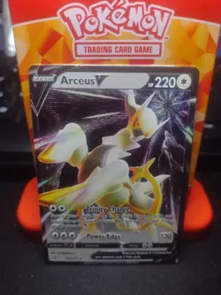 POKEMON ARCEUS V & ARCEUS VSTAR UPC PROMO METAL CARDS NM/M - Image 3