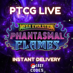 100 Phantasmal Flames Codes Booster Pokemon TCG Live Pack Instant delivery - Image 1