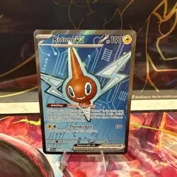 Pokemon TCG Rotom ex 111/094 Ultra Rare Mega Evolution Phantasmal Flames NM/M - Image 1
