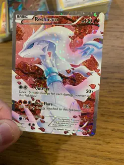 NM! Reshiram (RC22/RC25) Legendary Treasures Radiant Collection Pokemon Card! - Image 4