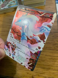NM! Reshiram (RC22/RC25) Legendary Treasures Radiant Collection Pokemon Card! - Image 5