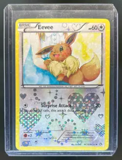2013 Pokemon Black & White Legendary Treasures Eevee Radiant Collection #RC14 - Image 1