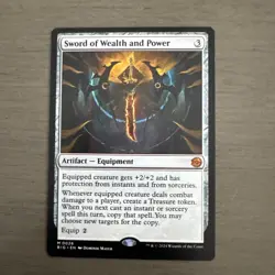 ~ Sword of Wealth and Power ~ NM ~ ~ MTG ~ - Image 1