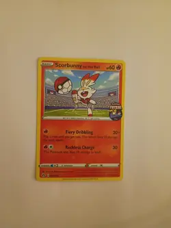 Scorbunny on the Ball - (Pokemon Futsal) 004/005 Miscellaneous Cards & Products - Image 2