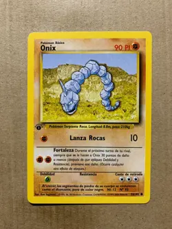 1st Edition SPANISH Onyx 56/102 Base Set - Common Pokemon Card - NM/Mint - Image 1