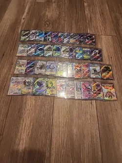 Pokemon 40 Full Art EX card LOT - JP - no dupes - Image 1