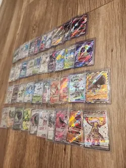 Pokemon 40 Full Art EX card LOT - JP - no dupes - Image 3