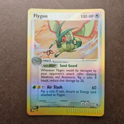 Flygon 15/97 Pokemon EX Dragon Reverse Holo Rare Card - LP - Image 1